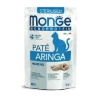 Monge Cat Mono Paté Sterilized Aringa - 28 x 85 g
