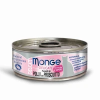 Monge Cat Pollo e Prosciutto Delicato 80 g
