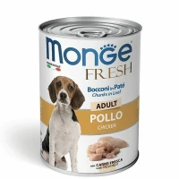 Monge Dog Fresh Pollo 400 g - Alimento umido per cani
