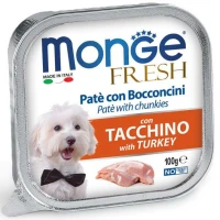 Monge Dog Fresh Tacchino 32 x 100 g