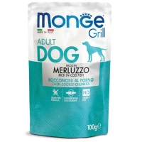 Monge Dog Grill Buste al Merluzzo 24 x 100 g