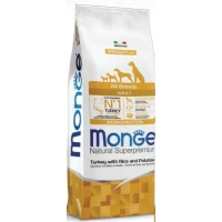 Monge Dog Tacchino, Riso e Patate 12 kg