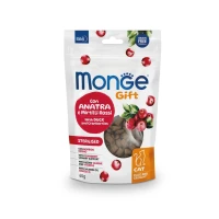 Monge Gift Cat Filled Crunchy Sterilized Anatra e Mirtilli 60 g