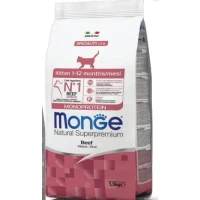 Monge Kitten Manzo 1,5 kg - Crocchette per gattini 1-12 mesi