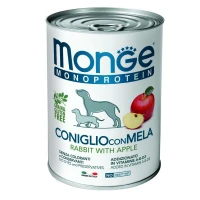 Monge Superpremium Mono Fruit Coniglio e Mela 400 g