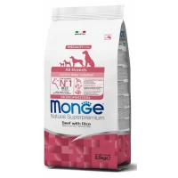 Monge Puppy/Junior Manzo e Riso 2,5 kg