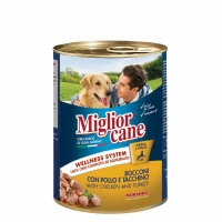Morando Miglior Cane Bocconi Pollo e Tacchino 24 x 405 g