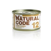 Natural Code 12 Tonno/Manzo per Gatti 85 g