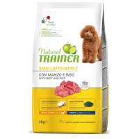 Natural Trainer Adult Small & toy con Manzo - Secco cane taglia piccola