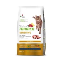 Natural Trainer Sensitive Adult con Anatra per Gatti 1,5 kg