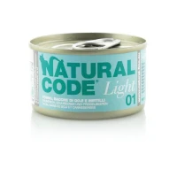 Naturalcode Cat Light Tonno, Goji e Mirtilli 85 g