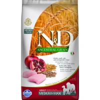 Farmina N&D Chicken & Pomegranate Adult Medium & Maxi 2,5 kg