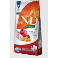 ND Dog Pumpkin Medium/Maxi Quaglia/Melogano 12 kg - Farmina