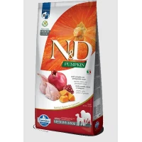 ND Dog Pumpkin Medium/Maxi Quaglia/Melogano 12 kg - Farmina
