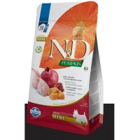 ND Dog Pumpkin Mini Quaglia/Melogano 2,5 kg - Farmina