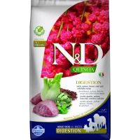 ND Dog Quinoa Digestion Agnello/Finocchio/Menta/Carciofo 2,5kg - Farmina