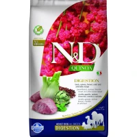 ND Dog Quinoa Digestion Agnello/Finocchio/Menta/Carciofo 2,5kg - Farmina
