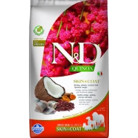 ND Dog Quinoa Skin/Coat Aringa/Cocco/Curcuma - Farmina