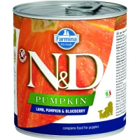 ND Um Dog Pumpkin Puppy Agnello/Mirtillo 285g - Farmina
