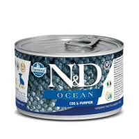 ND Umido Dog Ocean Pumpkin Puppy Merluzzo 140g - Farmina