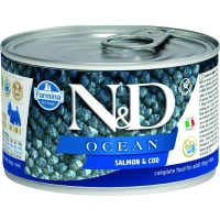 ND Umido Dog Ocean Salmone/Merluzzo 140g - Farmina