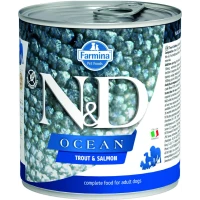 ND Umido Dog Ocean Trota/Salmone 285g - Farmina