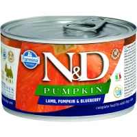 ND Umido Dog Pumpkin Mini Agnello/Mirtillo 140g - Farmina