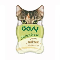 Oasy Cat Delicatesse Soufflé Pollo/Uova 18 x 85g