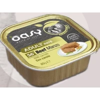 OASY Cat Grain Free Manzo con Carote - 19 x Gr 85