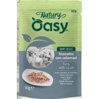 Oasy Cat Natùry Buste Tonnetto/Calamari 24 x Gr 70
