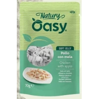OASY Cat Natuty Buste Pollo/Mela 24 x 70g