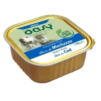 Oasy Dog Paté Delizioso Merluzzo 11 x Gr 150