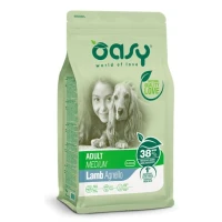 Oasy Lifestage Adult Medium Agnello