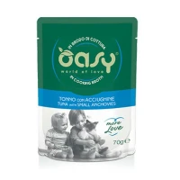 Oasy More Love Cat - Bustine Tonno/Acciughe 24 x 70g