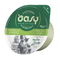 Oasy More Love cup Tonno con Vongole - Salsa al Naturale - 70 gr