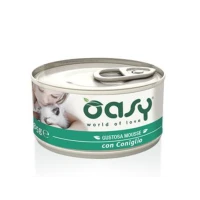 Oasy mousse per gatti con coniglio 85 g