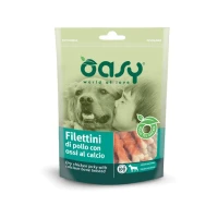 Oasy Snack - Filettini di Pollo con Ossi al Calcio - 100 gr