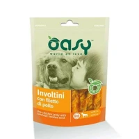 Oasy Snack per Cani al Pollo Involtini 100 g