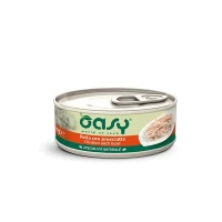 Oasy Specialità Naturale Lattine - Umido per Gatti - 150 gr / Pollo e Prosciutto