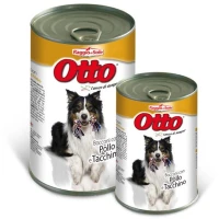 Otto Bocconcini con pollo e tacchino - per cani adulti