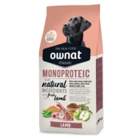 Ownat Dog Classic Monoproteic Agnello 12 kg
