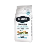 Ownat Dog Grain Free Hypo al Salmone 3 kg - Crocchette per Cani