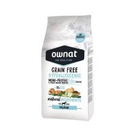 Ownat Dog Grain Free Hypo al Salmone 3 kg - Crocchette per Cani