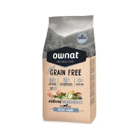 Ownat Grain Free Solo Agnello per Cani 14 kg