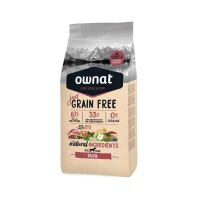 Ownat Grain Free Solo Anatra - Crocchette Cane 3 kg