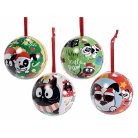 Pallina di Natale per animali in metallo Xmas Pet