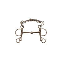 Pelham pieno inox aste corte - Umbria Equitazione