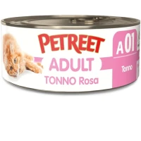 Petreet Tonno Rosa 70g - Mangime Umido per Gatto
