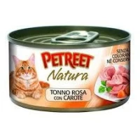 Petreet Tonno Rosa e Carote 70g - Alimentazione Umida per Gatti
