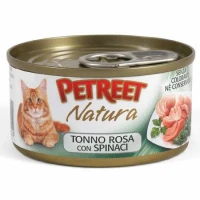 Petreet Tonno Rosa e Spinaci 70g - Mangime Umido per Gatti